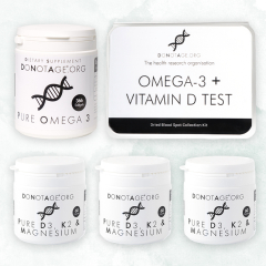Vit D & Omega-3 Test Kit Bundle